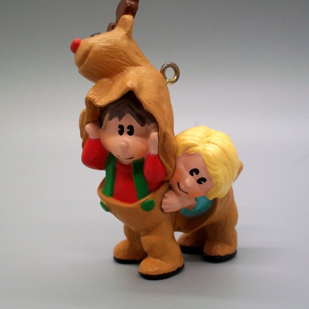 Hallmark Keepsake Ornament 1989 DEER DISGUISE Kids Costume in Original Box